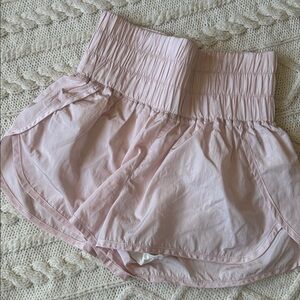 FP Movement Way Home Short, Light Pink, Size Medium